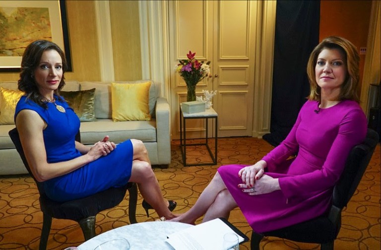 Paula Broadwell interviewed by Norah O'Donnell.