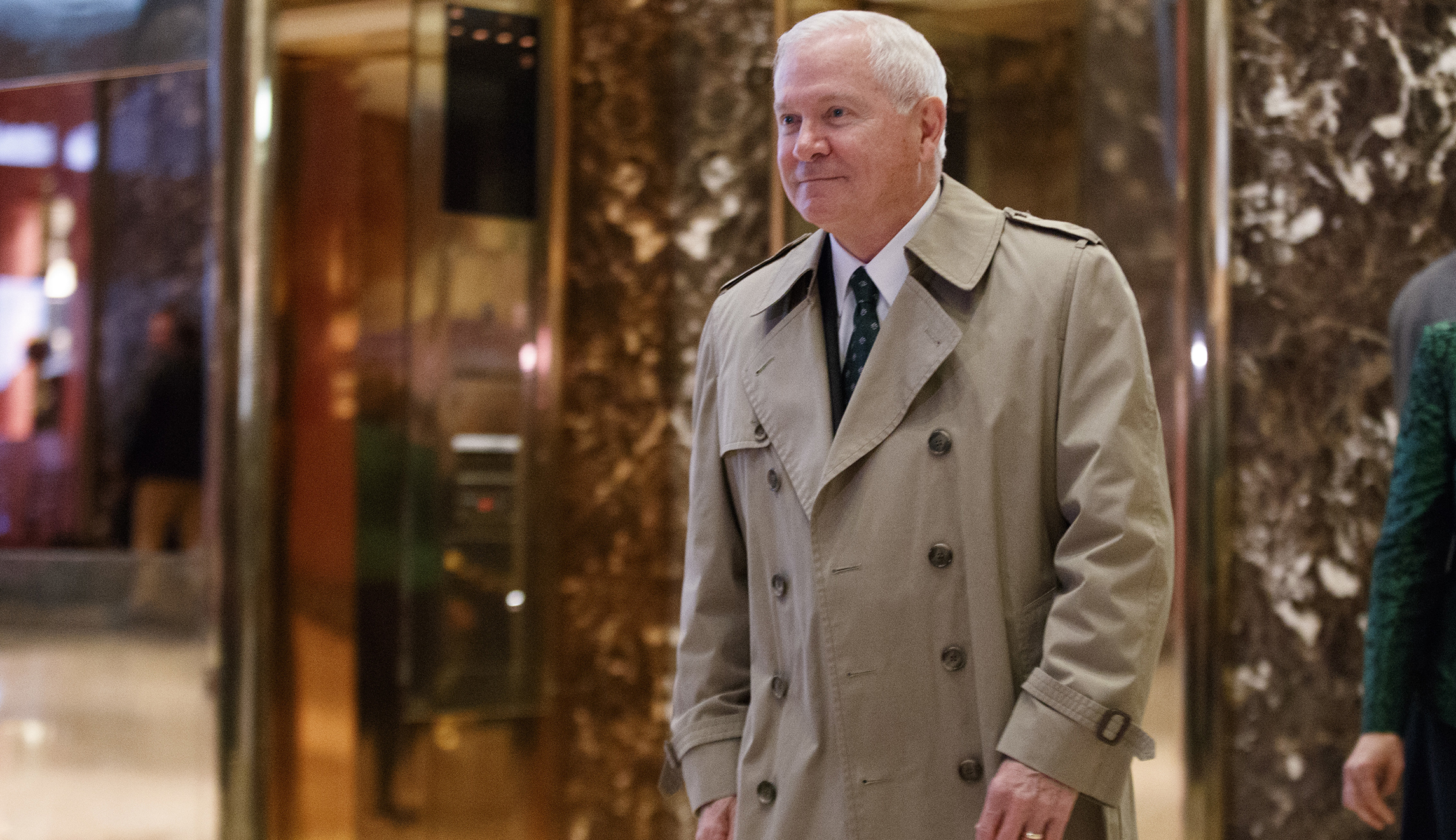 Robert Gates laughs off the idea of the ‘deep state’
