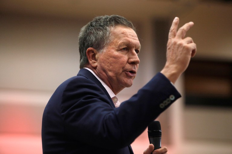 Ohio Gov. John Kasich's campaign accused Ted Cruz of being the new 