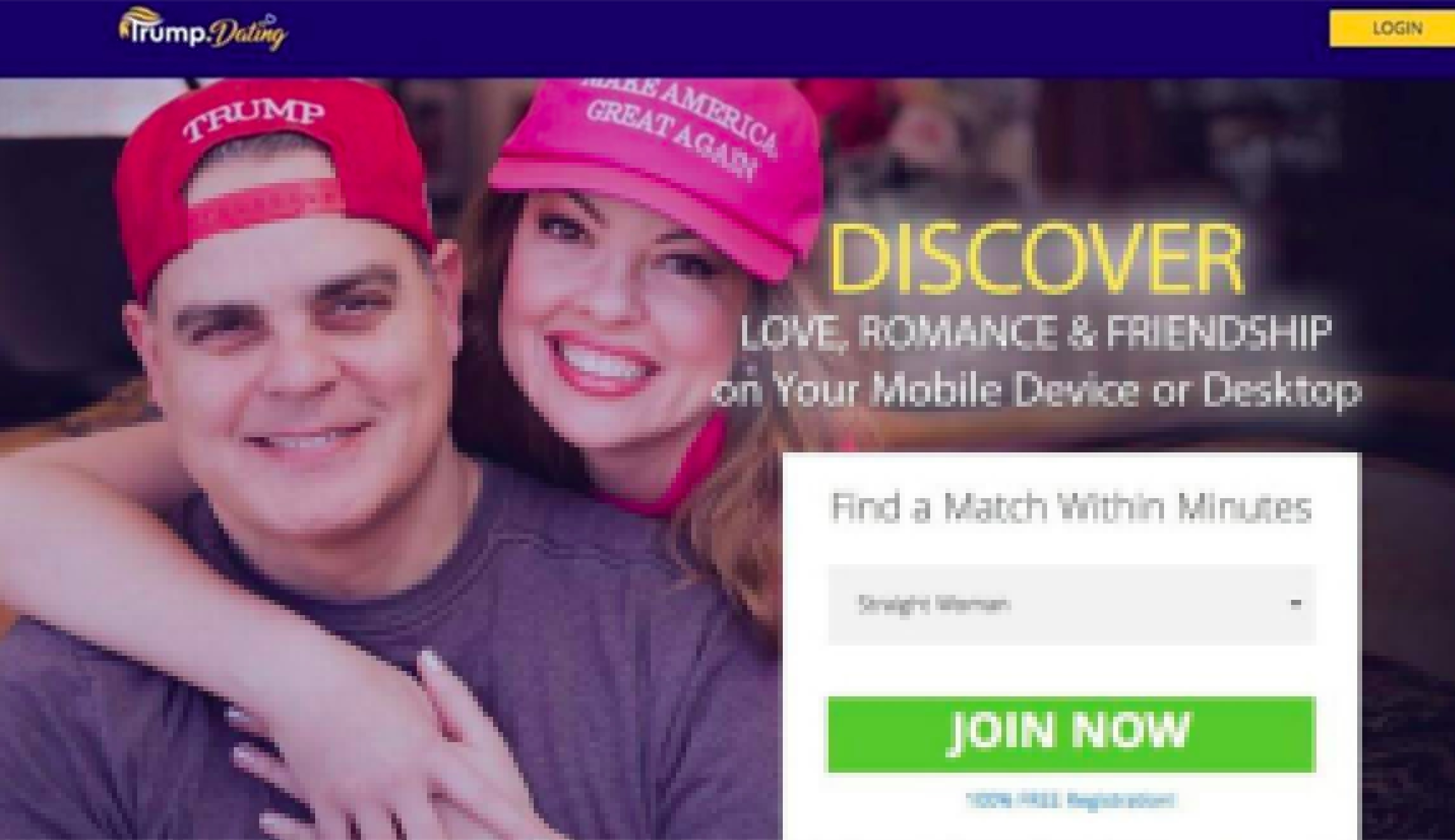 Dating website for Trump supporters featured convicted child abuse felon