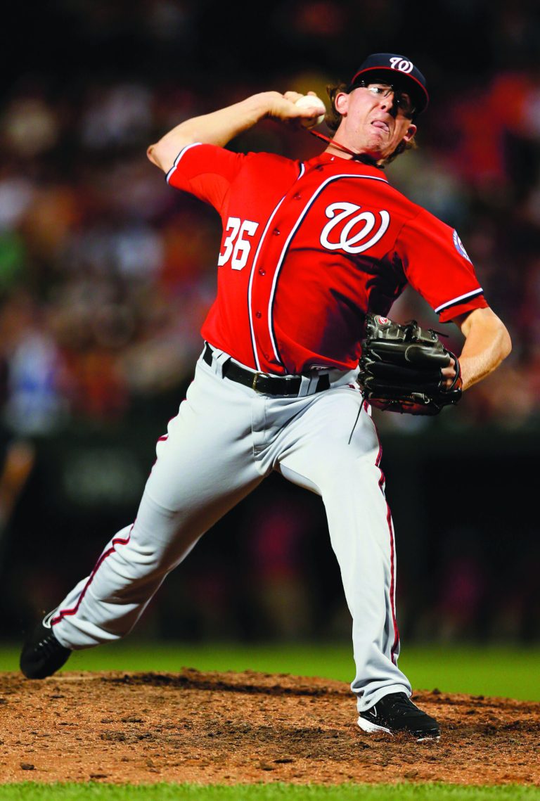 Patrick Semansky/AP
From May 22 to July 8, Washington Nationals closer Tyler Clippard had a 0.49 ERA with 20 strikeouts and 14 saves.