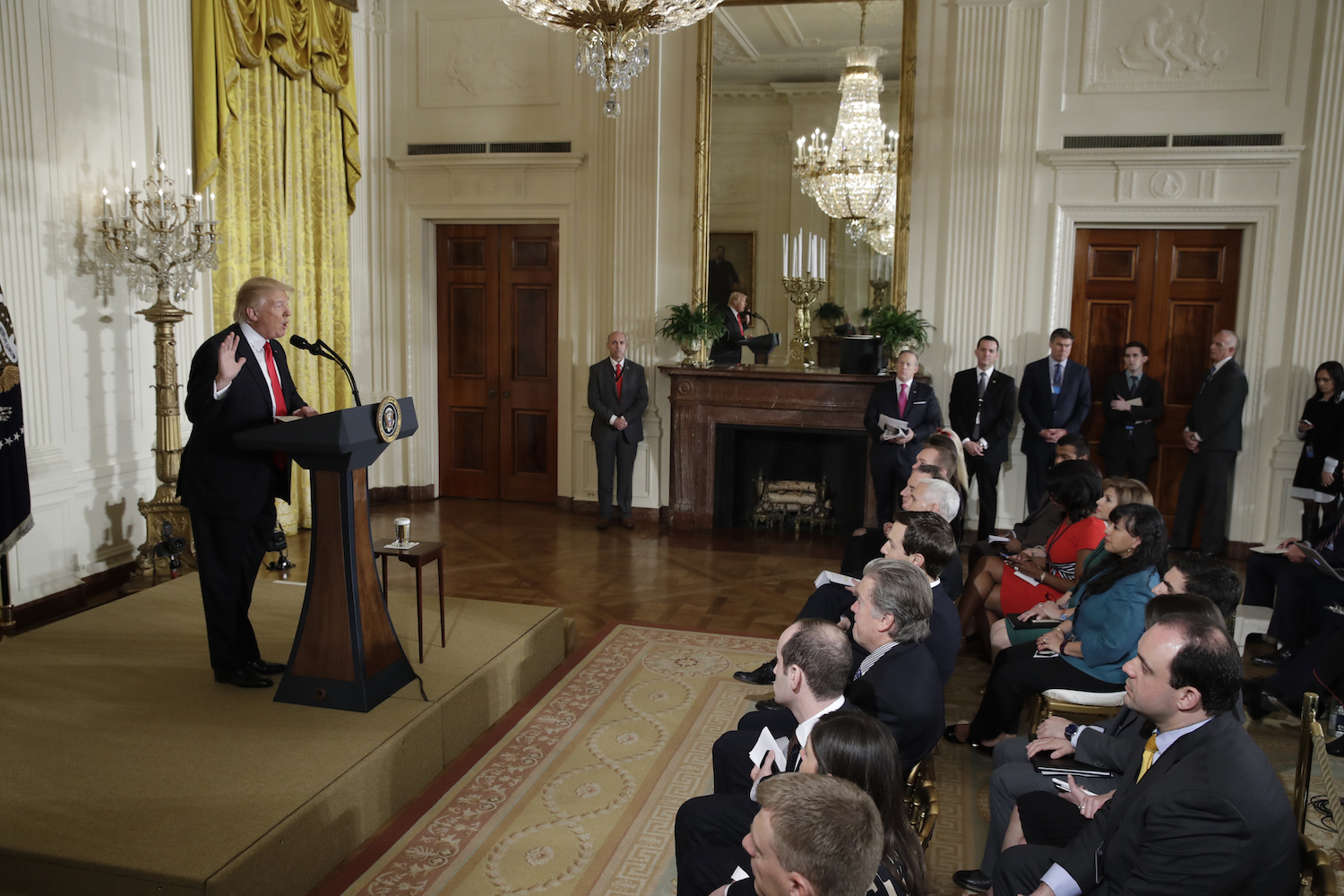Trump: Dumping on the press is ‘my only form of fighting back’