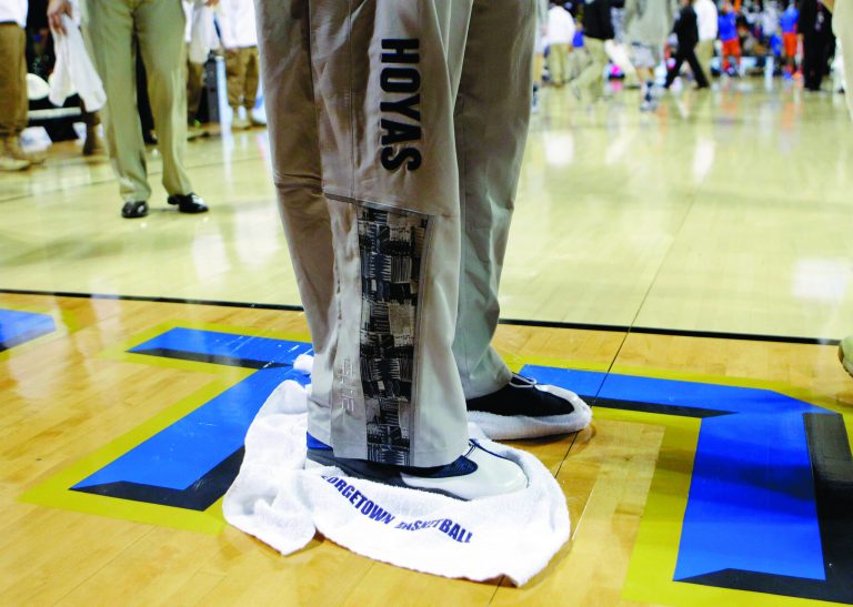 Georgetown-Florida called at halftime because of wet court
