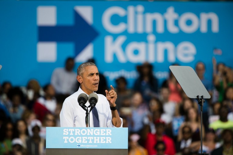 The majority of Americans perceive Hillary Clinton as not trustworthy, but President Obama says that is not an accurate understanding of the woman he has come to know. (AP Photo/Matt Rourke)