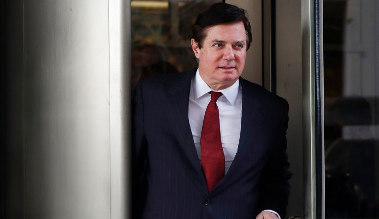 According to the lawsuit, filed in the U.S. District Court for the District of Columbia, Paul Manafort alleged that Deputy Attorney General Rod Rosenstein exceeded the scope of his "authority" to appoint Robert Mueller, and Mueller's investigation has surpassed his authority. But Justice Department civil division lawyers say the "claims lack merit." (AP Photo/Jacquelyn Martin)
