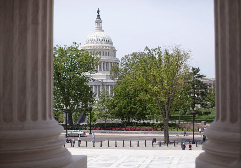 Who cares which party controls Congress? Only about half of Americans. An AP-GfK poll also finds that the other 46 percent donât care much at all who runs Capitol Hill. (AP Photo/Carolyn Kaster)