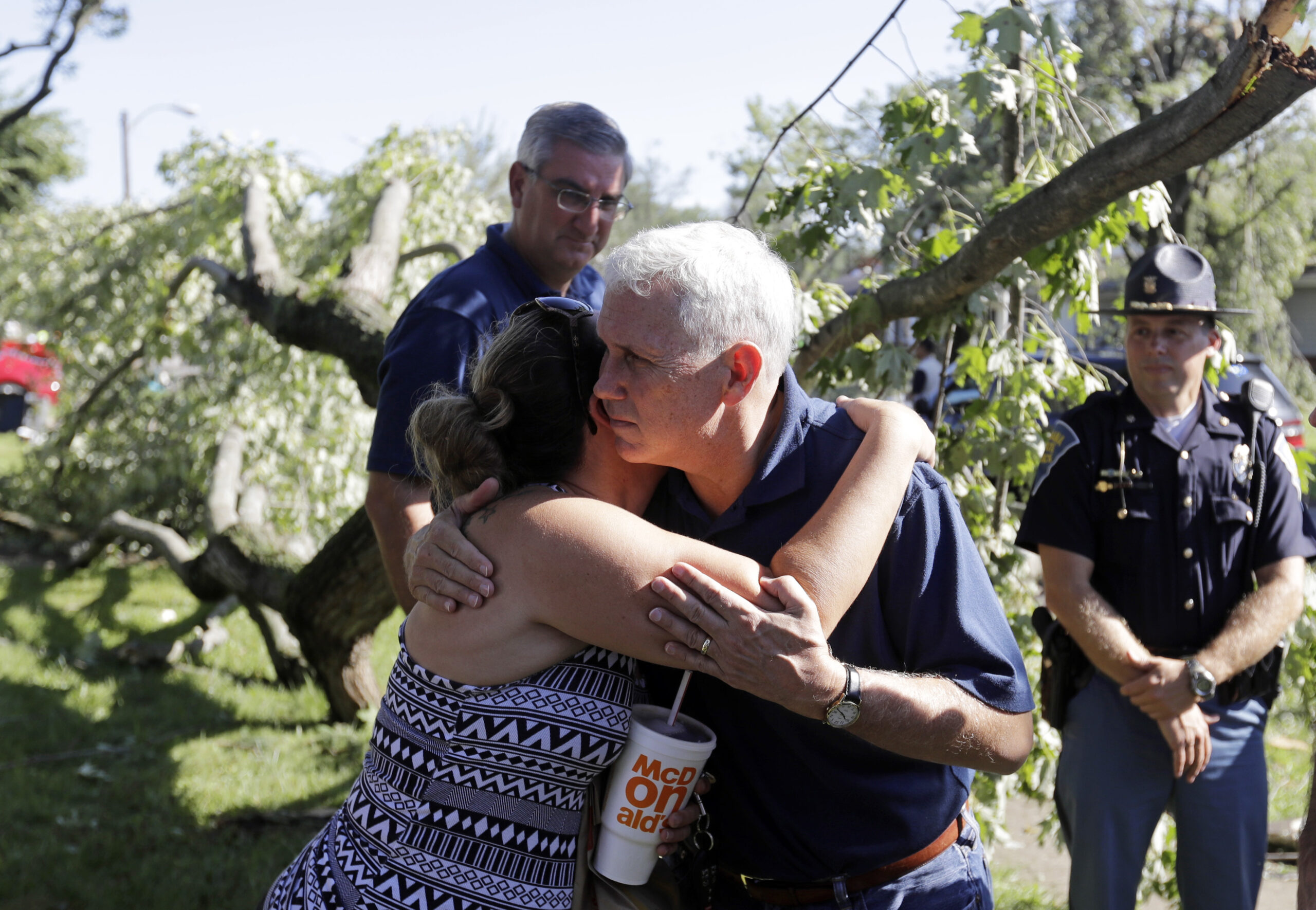 Pence takes charge of Hurricane Harvey response