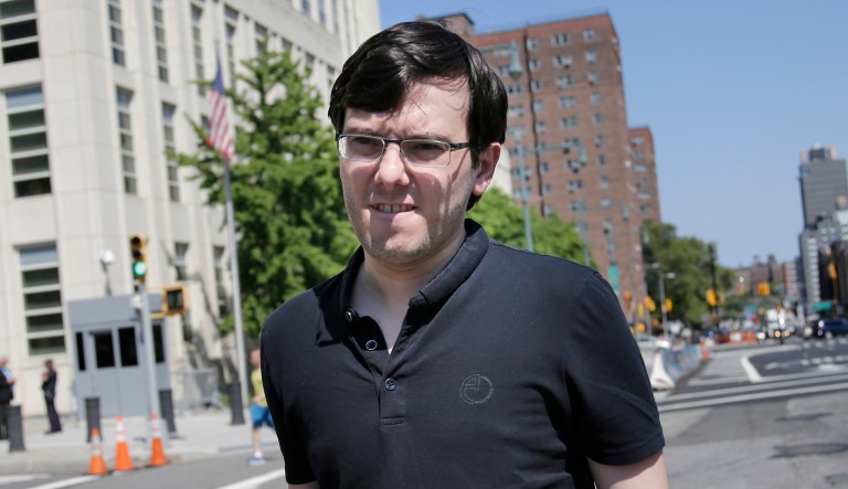 Martin Shkreli, the drug CEO, said Tuesday that he was told that he was targeted by government authorities because he was too 