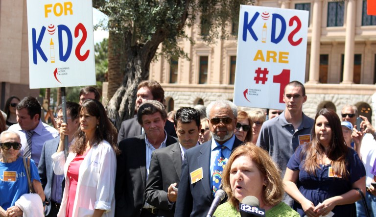 The commission projected that Arizona and Minnesota will run out of funding by the end of December and the District of Columbia in early 2018. (AP Photo/Bob Christie)