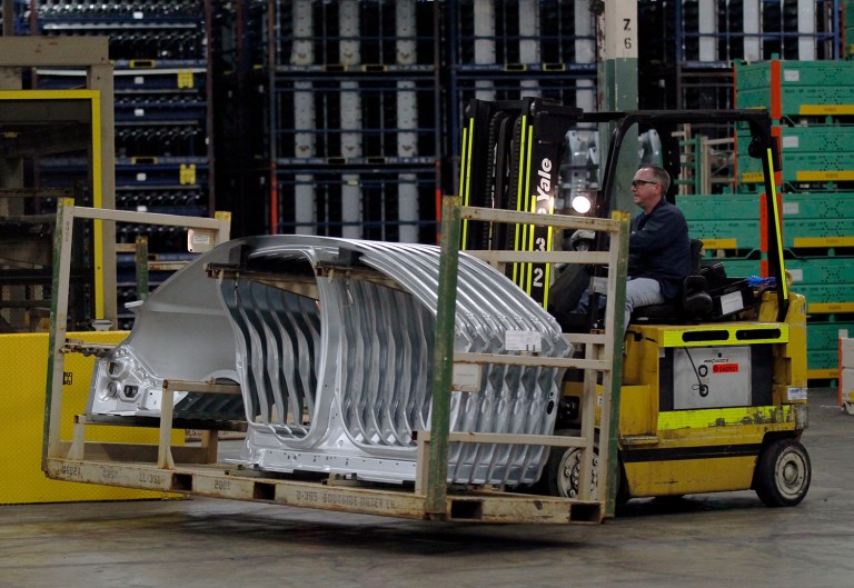 Economic growth slowed to end 2016, the Bureau of Economic Analysis reported. (AP Photo/Charles Rex Arbogast)