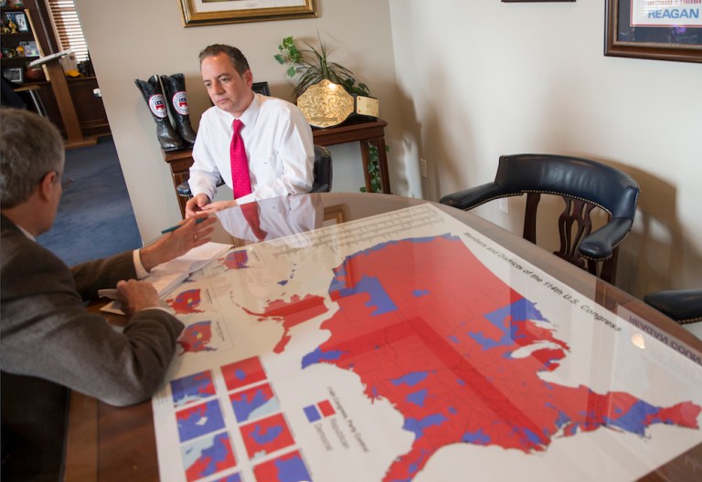 Priebus to make rounds on the Sunday shows, likely to discuss Trump and Priebus's efforts to unify the GOP. (AP Photo/J. Scott Applewhite)