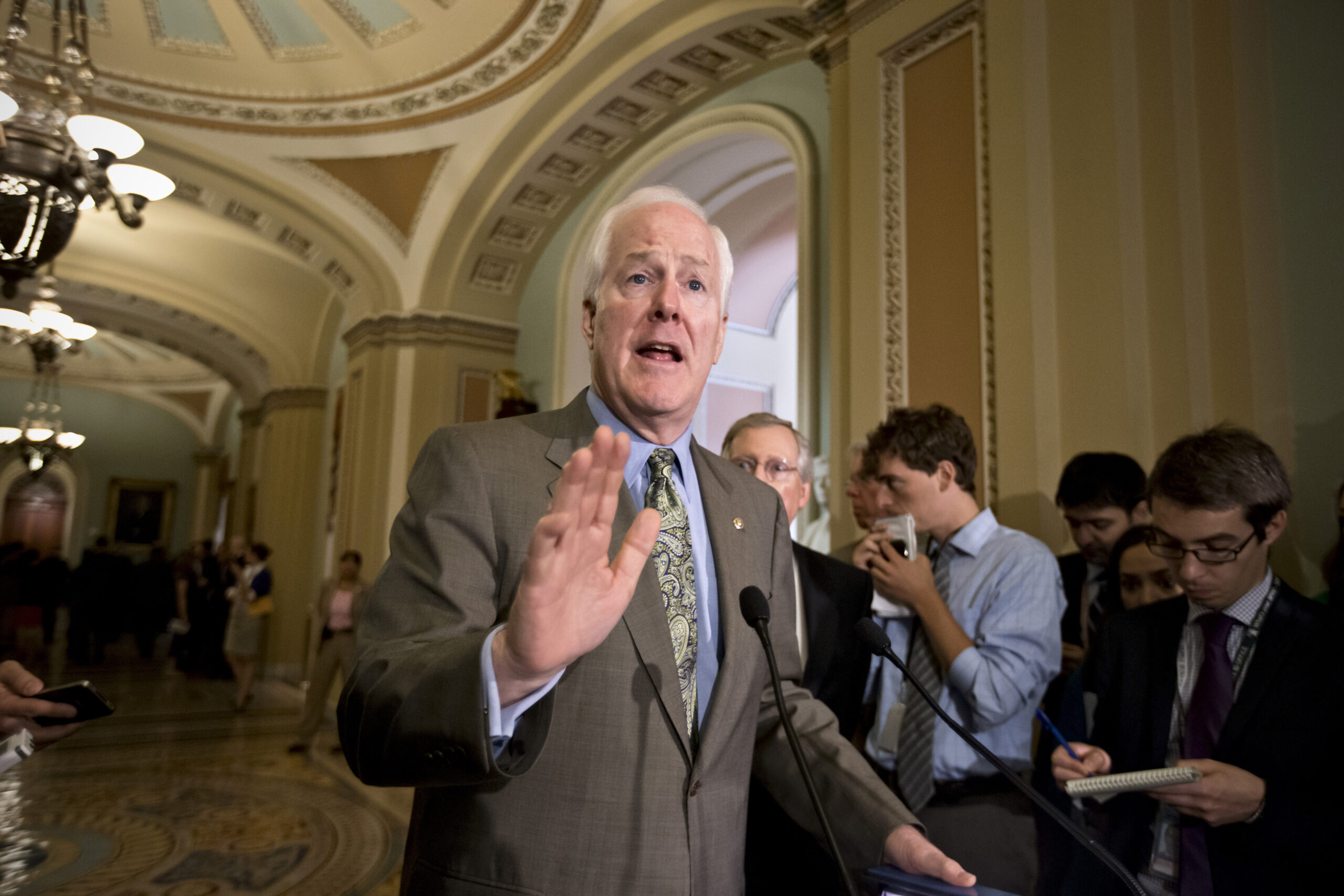 John Cornyn signals he’s ready to cave on border security amendment