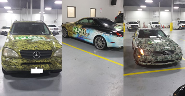 Vehicles With ‘Kushgod’ Logo Seized in D.C. Marijuana Distribution Arrests