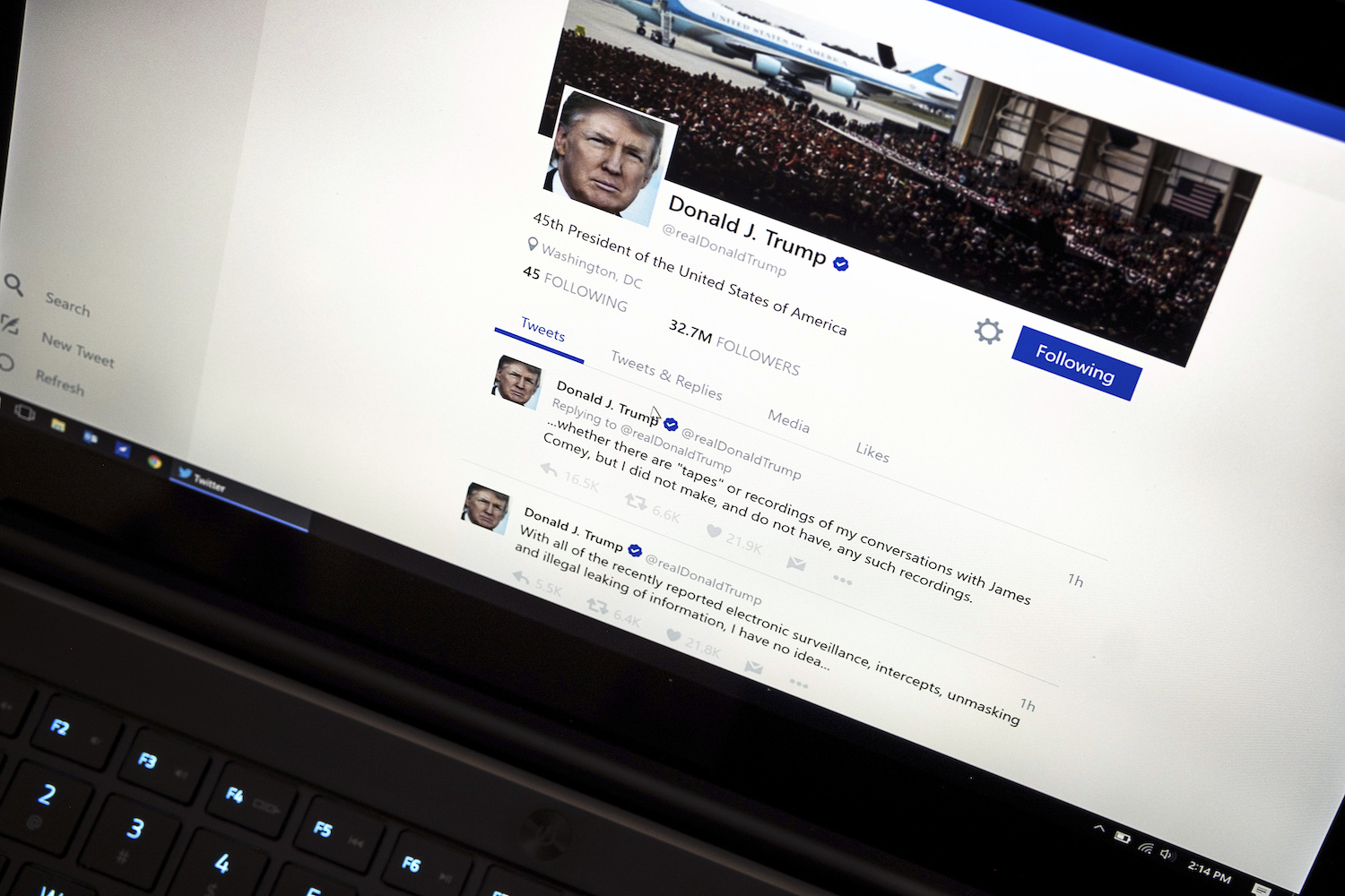 No, Trump isn’t breaching your First Amendment rights by blocking you on Twitter