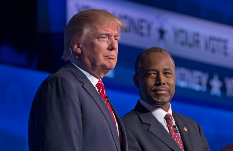 Ben Carson and Donald Trump have failed to exhibit a command of the issues and have made a series of gaffes on the campaign trail which expose their lack of knowledge and perhaps even call into question their fitness for office. (Matthew Staver/Bloomberg)