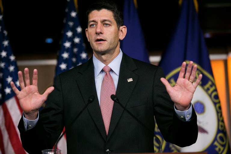 House Speaker Paul Ryan said Monday that Obamacare wouldn't be repealed if Hillary Clinton wins the presidential election. (Graeme Jennings/Examiner)