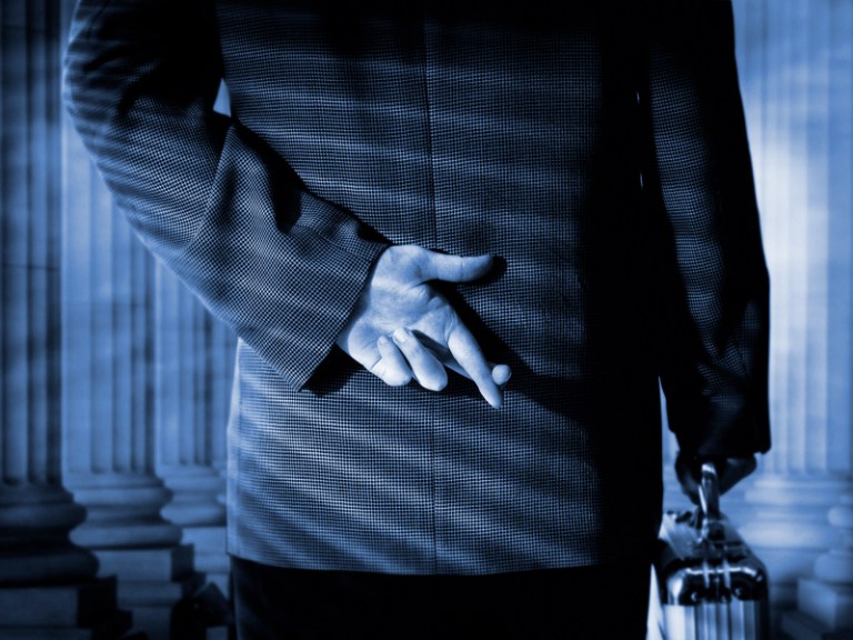A new poll shows 83 percent of likely voters believe politicians fail to keep campaign promises. (iStock)
