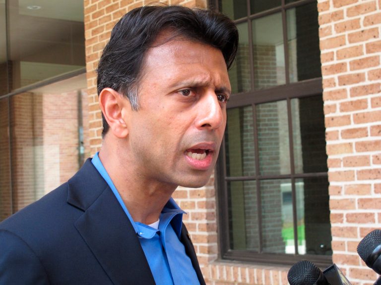Louisiana Gov. Bobby Jindal is suing the Obama administration over Common Core. (AP Photo/Melinda Deslatte)