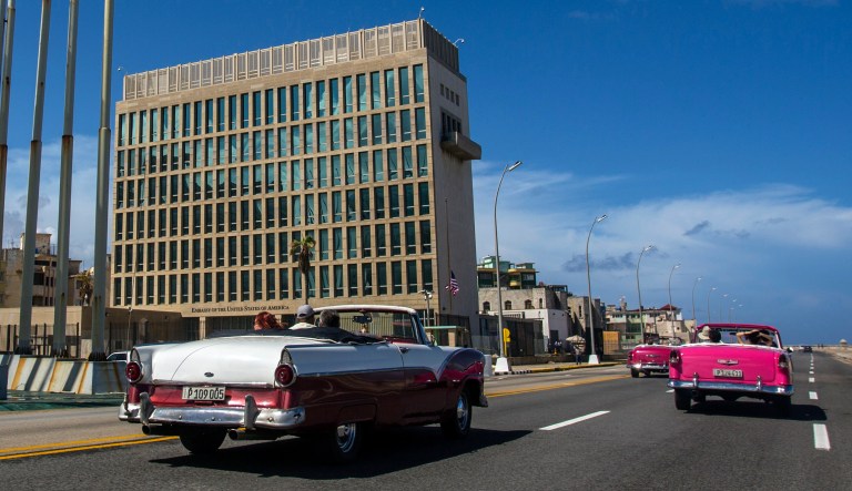Twenty-four people were harmed between late 2016 and August of 2017, prompting Secretary of State Rex Tillerson to cut the U.S. presence in Cuba to emergency levels. (AP Photo/Desmond Boylan)