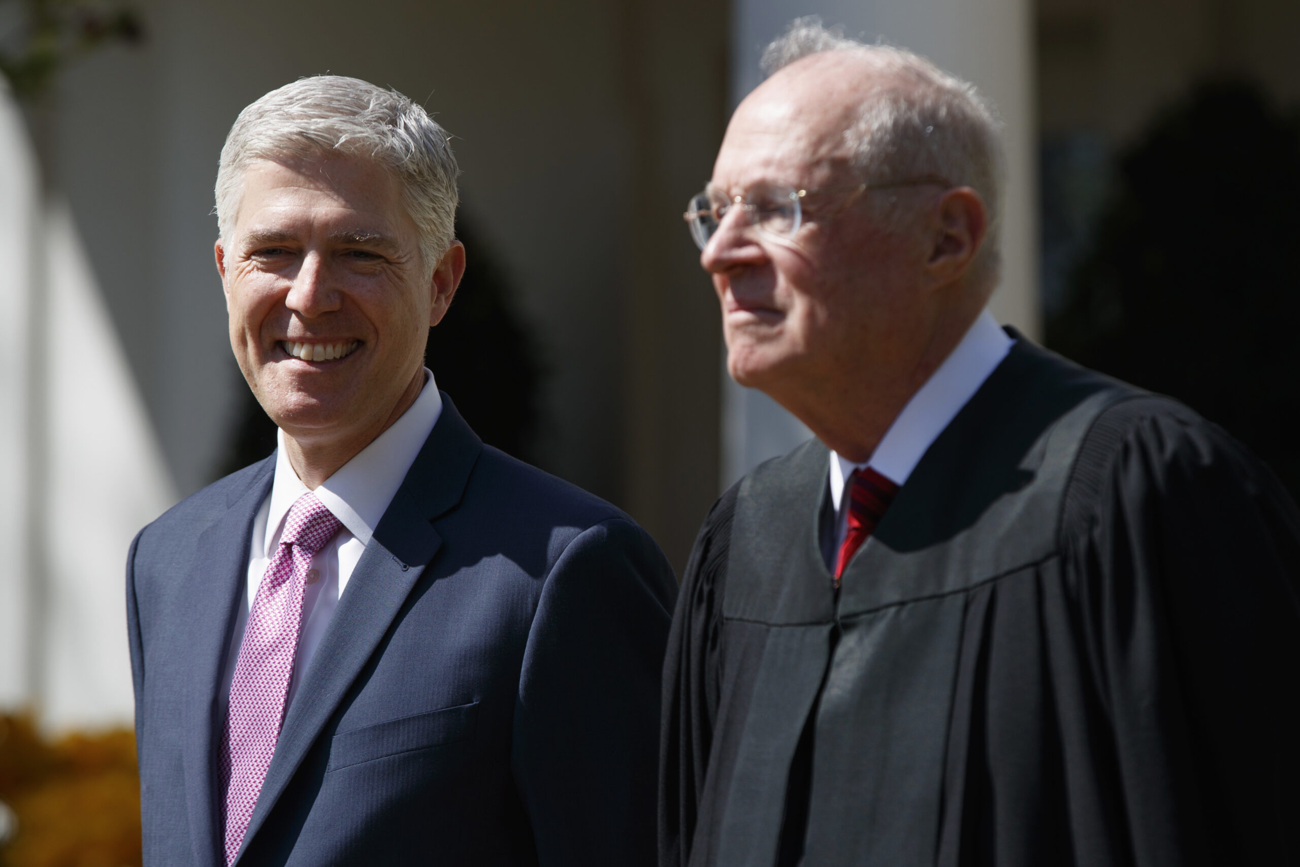 Gorsuch begins first day at Supreme Court