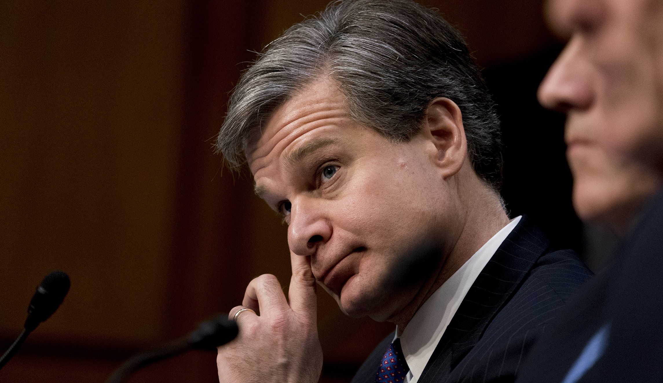 Christopher Wray shades the media: ‘We actually have more than two investigations’