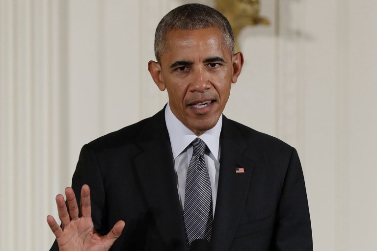 The Obama administration dropped charges and ended searches for 14 Iranians in a low-key manner that managed to fly under the radar, and released seven other Iranians in a prisoner swap. (AP Photo/Carolyn Kaster)