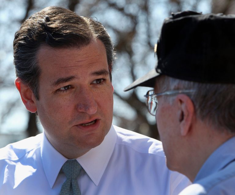 Sen. Ted Cruz, R-Texas, criticized the Obama administration on a two-day visit to Israel for pressuring the Jewish state on the issue of settlements in the Palestinian territories. (AP Photo/Jim Cole)