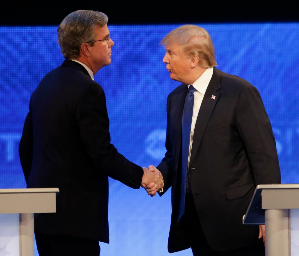 Trump attacks ‘weak’ Bush: Jeb failed as ‘Jeb!’