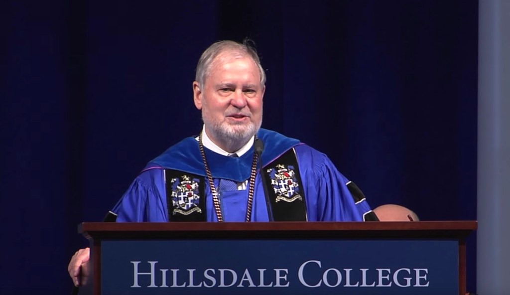 Conservative college president considered for education secretary