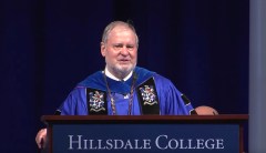 Conservative college president considered for education secretary