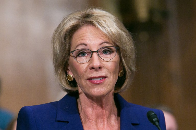 A Democratic senator thinks the 24-hour Senate-floor speechifying against Betsy Devos, nominee for secretary of education, won't end up bearing fruit. (Graeme Jennings/Washington Examiner)