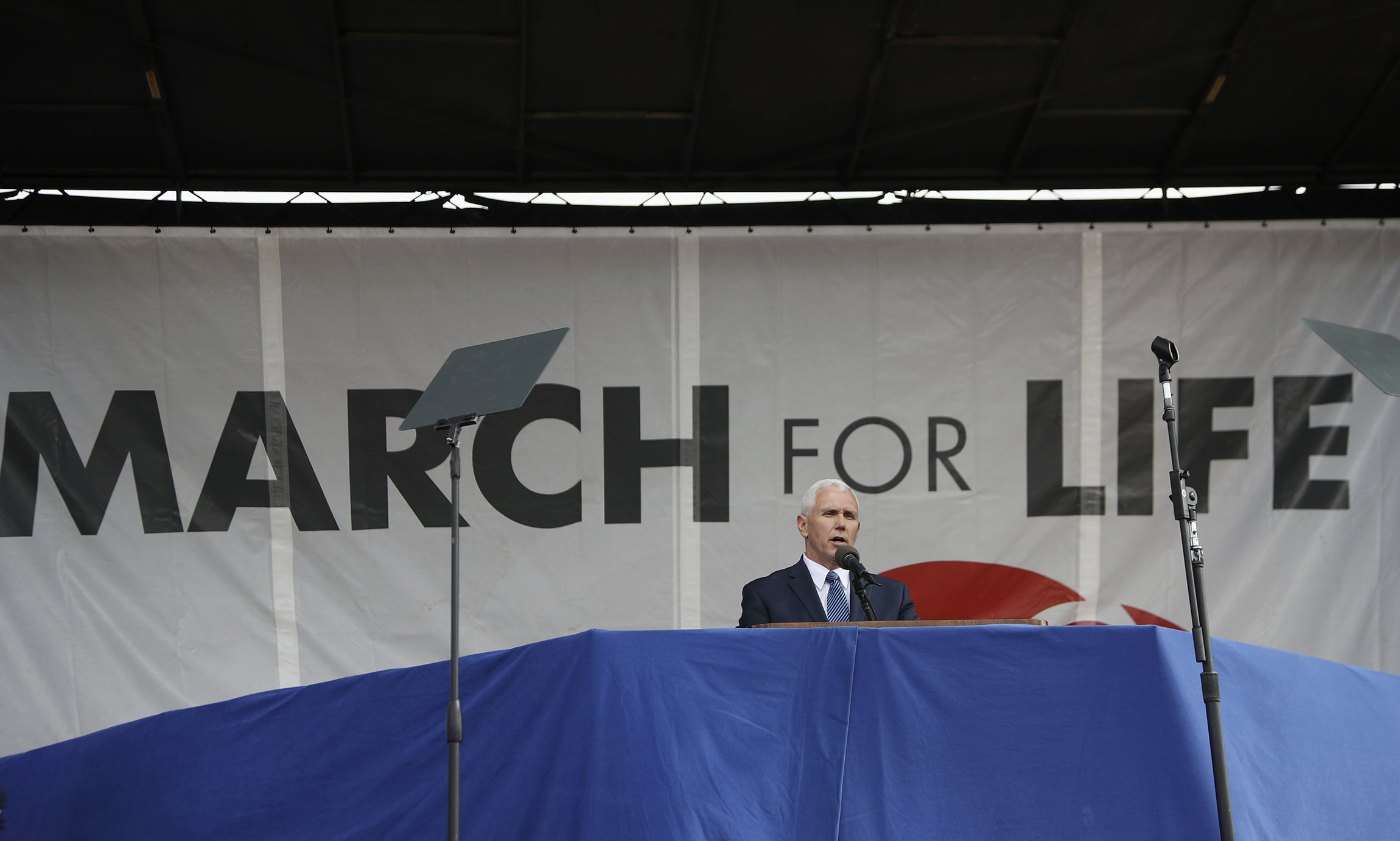 Republicans can’t turn back after Mike Pence’s March for Life address