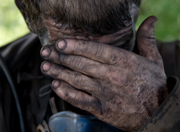 In Ukraine heartland, politics second to money