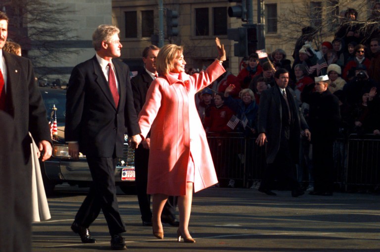 Hillary and the Rodeo Queens