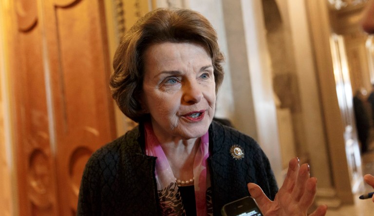 For Sen. Dianne Feinstein and others like her who are adamantly pro-abortion, the view that this supposed right of women needs to be upheld no matter what is a religion unto itself. And it is that religion that the senator deems a must-have for nominees to the judiciary. (AP Photo/J. Scott Applewhite)