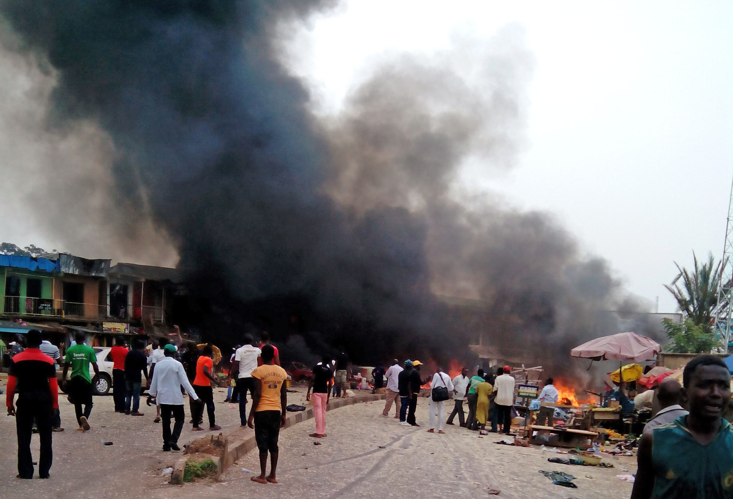 2 bomb blasts in Nigeria kill at least 46