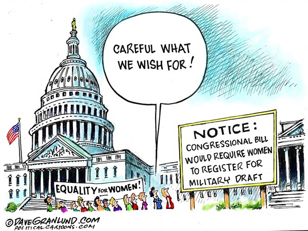 Editorial cartoon: Careful what we wish for