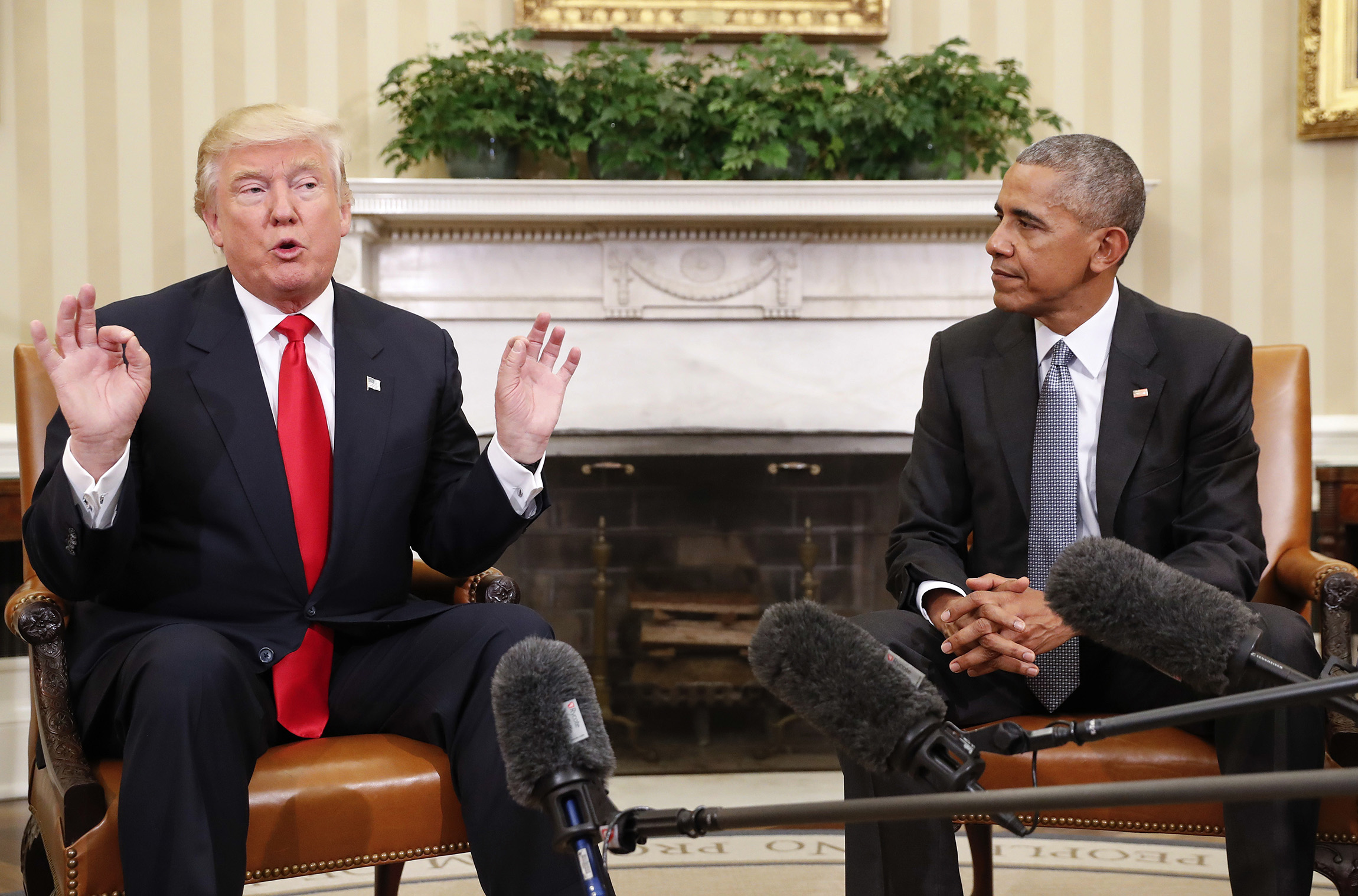Trump: Obama is ‘terrific’