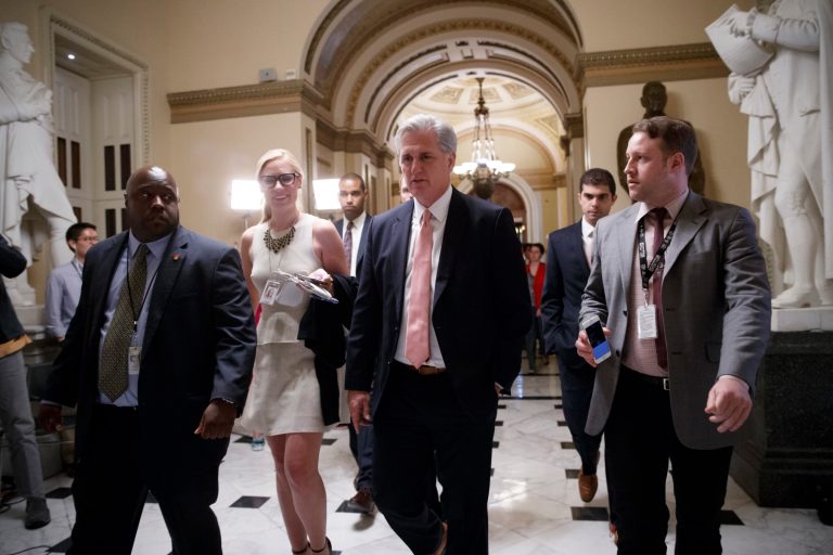 House Majority Leader Kevin McCarthy said he was 