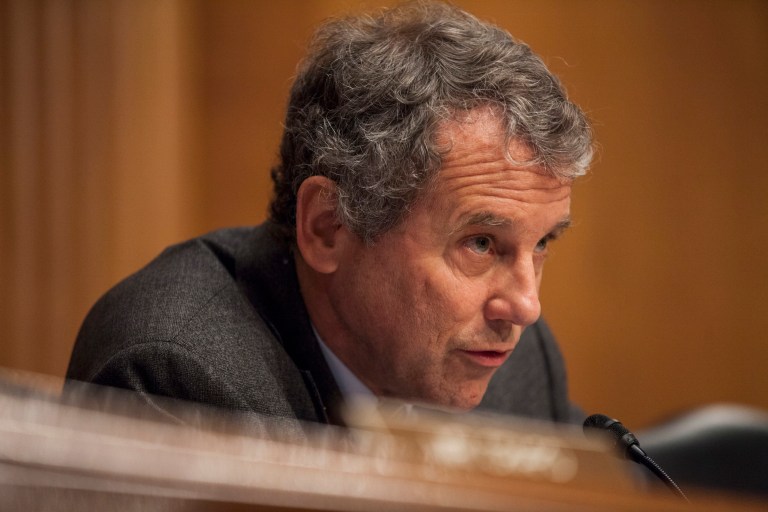 Brown said he doesn't not blame Trump directly for the country's current political divide and 