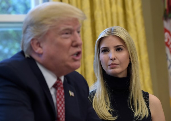 Whom does Trump trust more? Mitch McConnell and 20 GOP senators, or Ivanka?