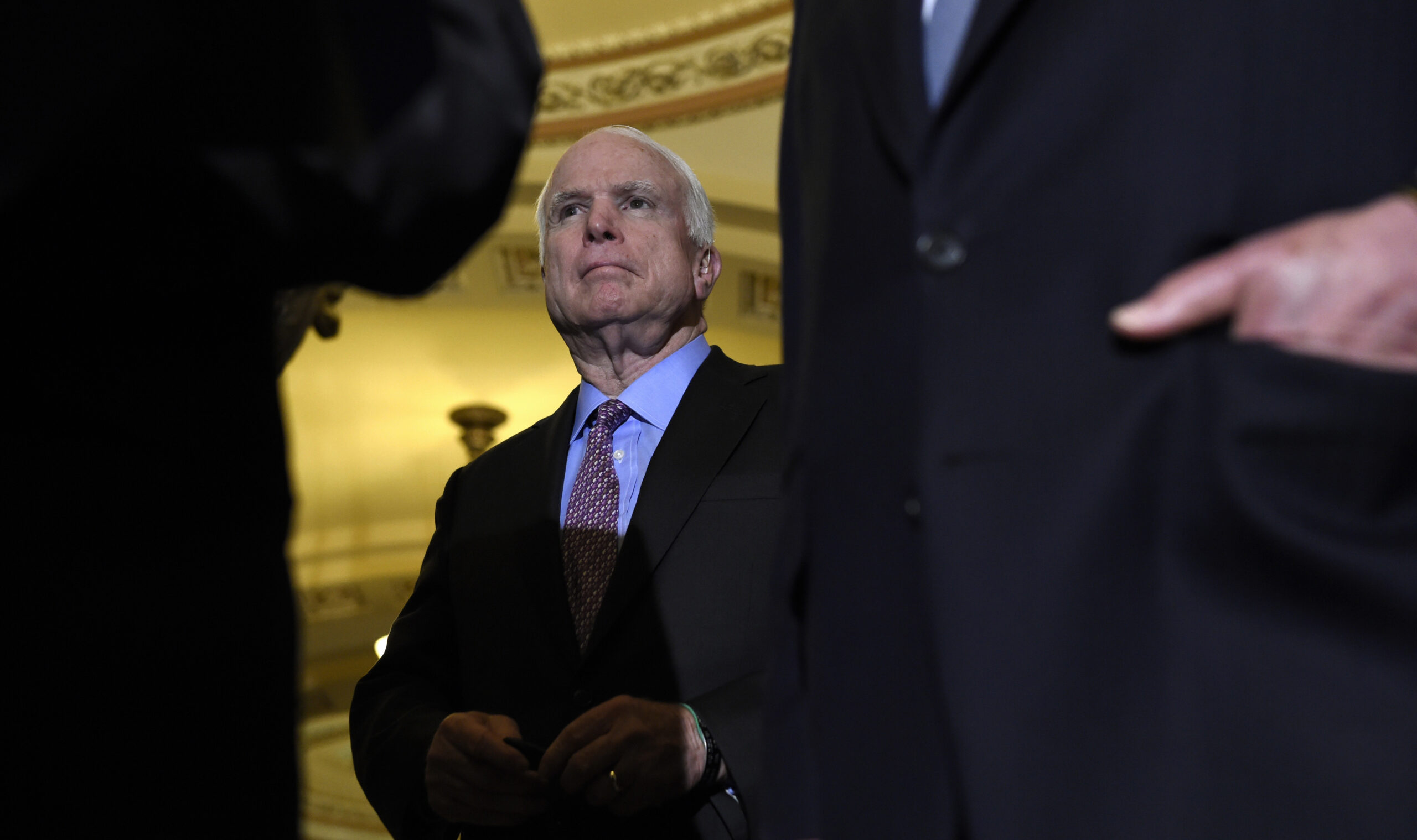 McCain holds up defense confirmations over veto threat