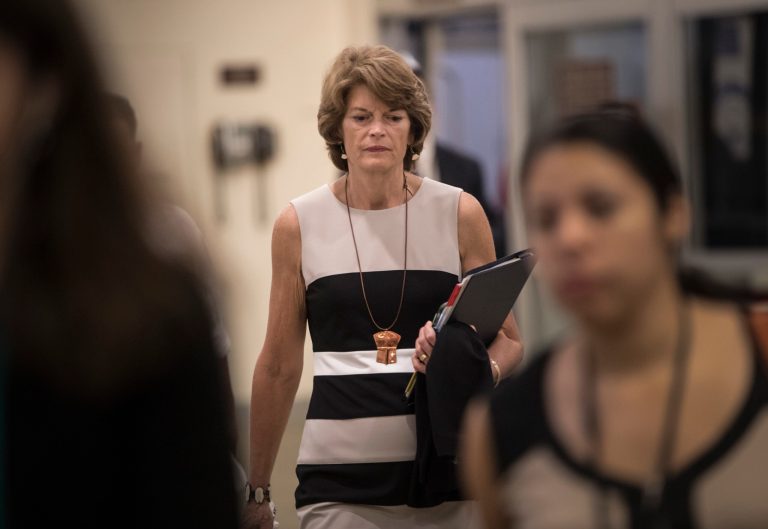 Interior Secretary Ryan Zinke reportedly told both Sens. Lisa Murkowski and Dan Sullivan that the chairwoman's vote on Tuesday could mean that Alaska gets left out of decisions that the department has authority over. (AP Photo/J. Scott Applewhite)