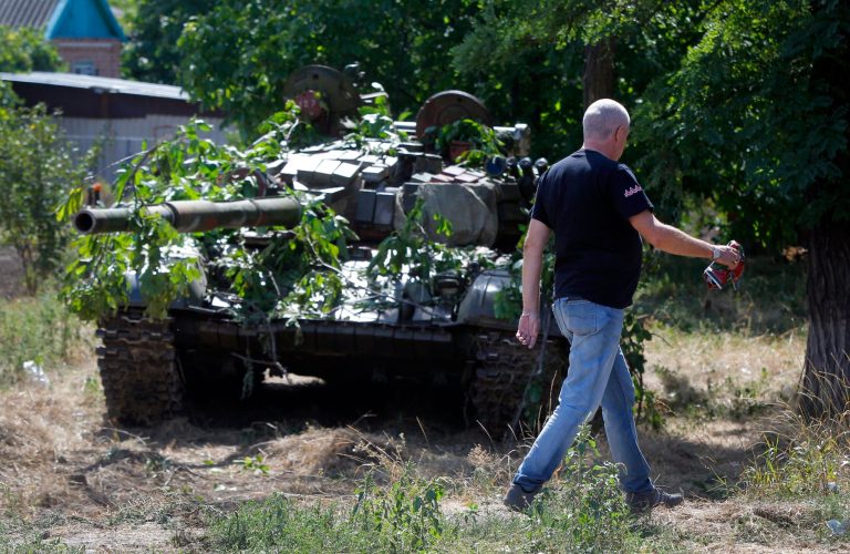 Russian-backed rebels aim to push west along coast