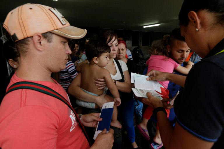 Two Cuban nationals have been flown back to their home country. (AP Photo/Arnulfo Franco)