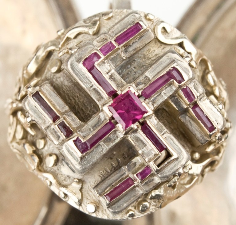 Adolf Hitler's prized swastika ring is going to auction.