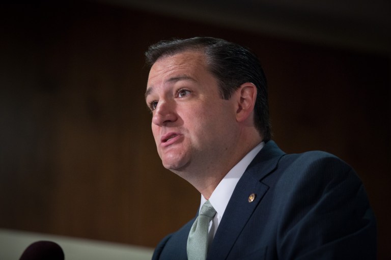 Sen. Ted Cruz, R-Texas, said conservatives see the defund effort as âthe single best time to kill Obamacare.â (Examiner/Graeme Jennings)