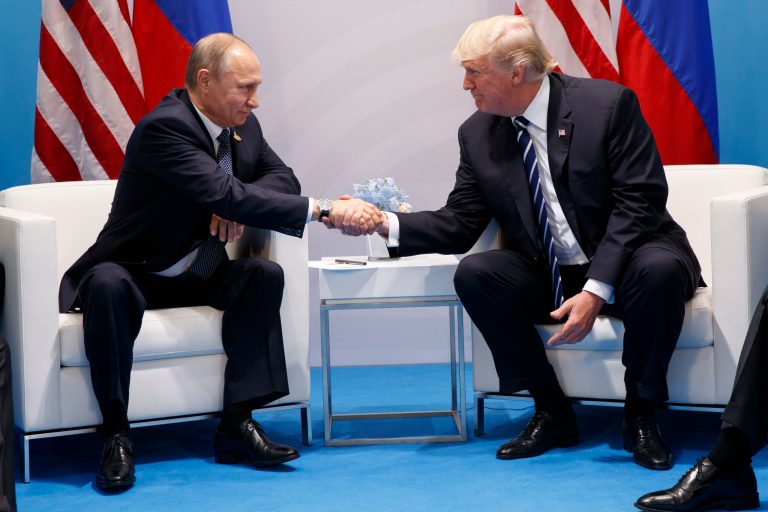 President Trump has coddled Putin since entering the presidential race two years ago despite Russia's meddling in the 2016 elections and other actions to undermine U.S. interests, and Republicans don't trust him to crack down on Moscow's belligerence. (AP Photo/Evan Vucci)