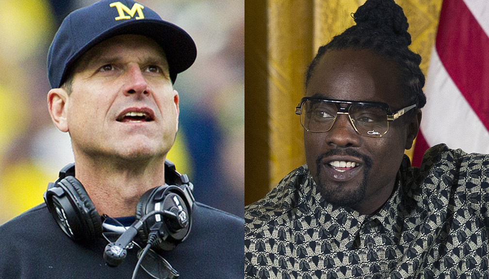 2020 presidential ticket: Jim Harbaugh and Wale?