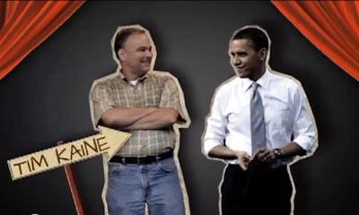 Conservative group targets Kaine for backing stimulus
